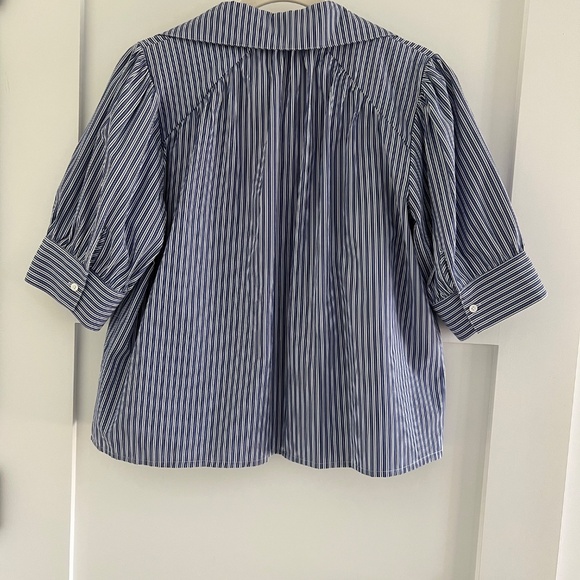 Sundays Striped Blouse Size M - Picture 5 of 8